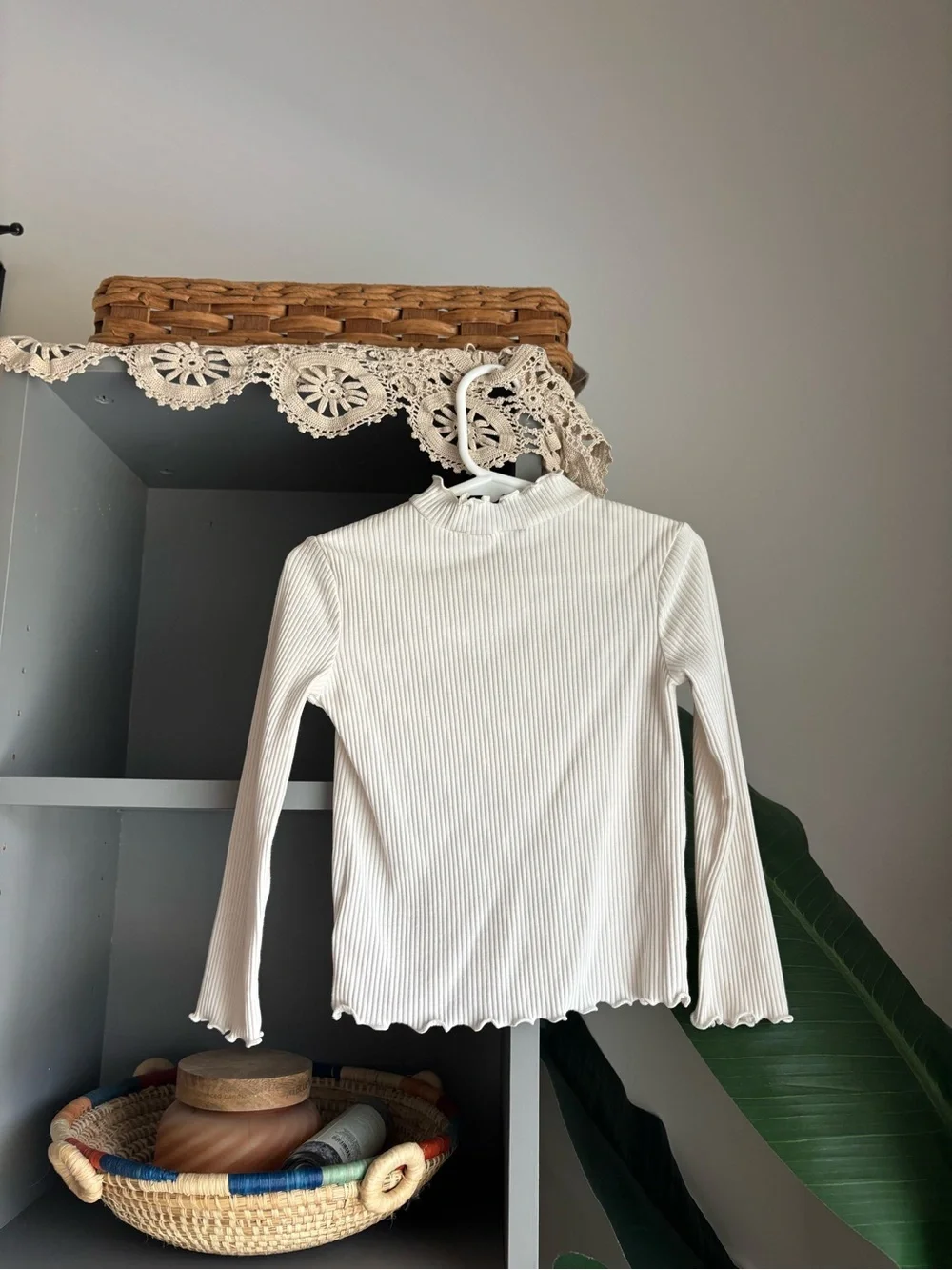 old navy ribbed turtleneck top for toddler